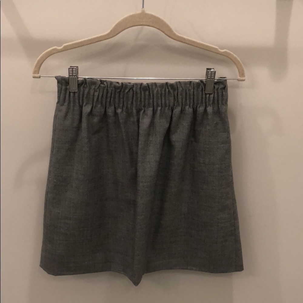 Gray Sidewalk Skirt